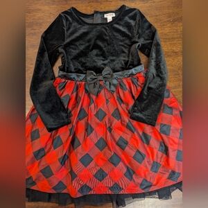 Cat and Jack, girls Christmas/holiday dress, size 6x